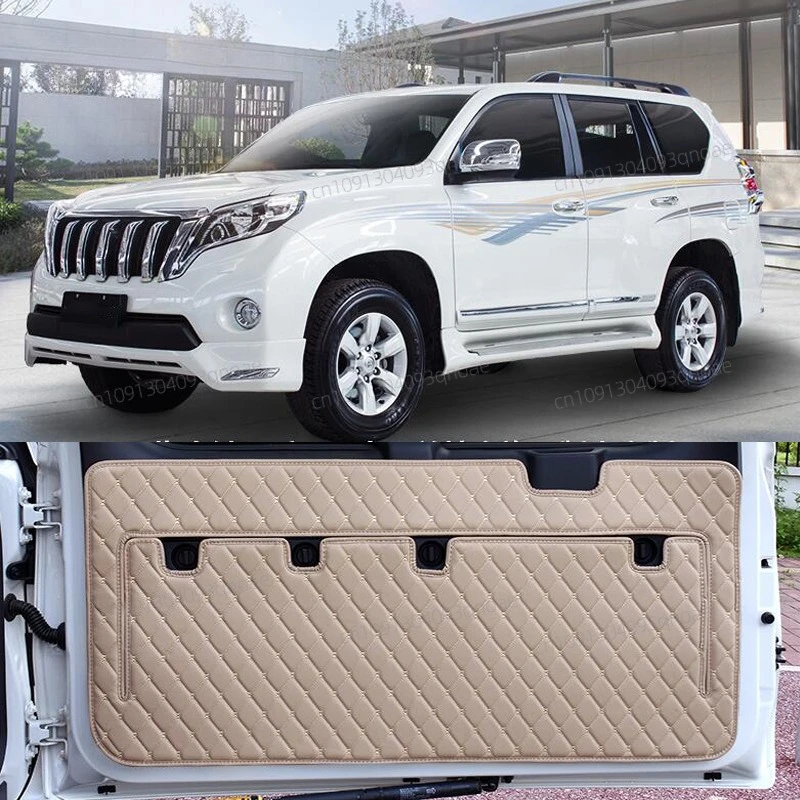 

For Toyota Land Cruiser Prado 150 2010-2020 Car Tailgate Mat Car Trunk Door Guard Pad