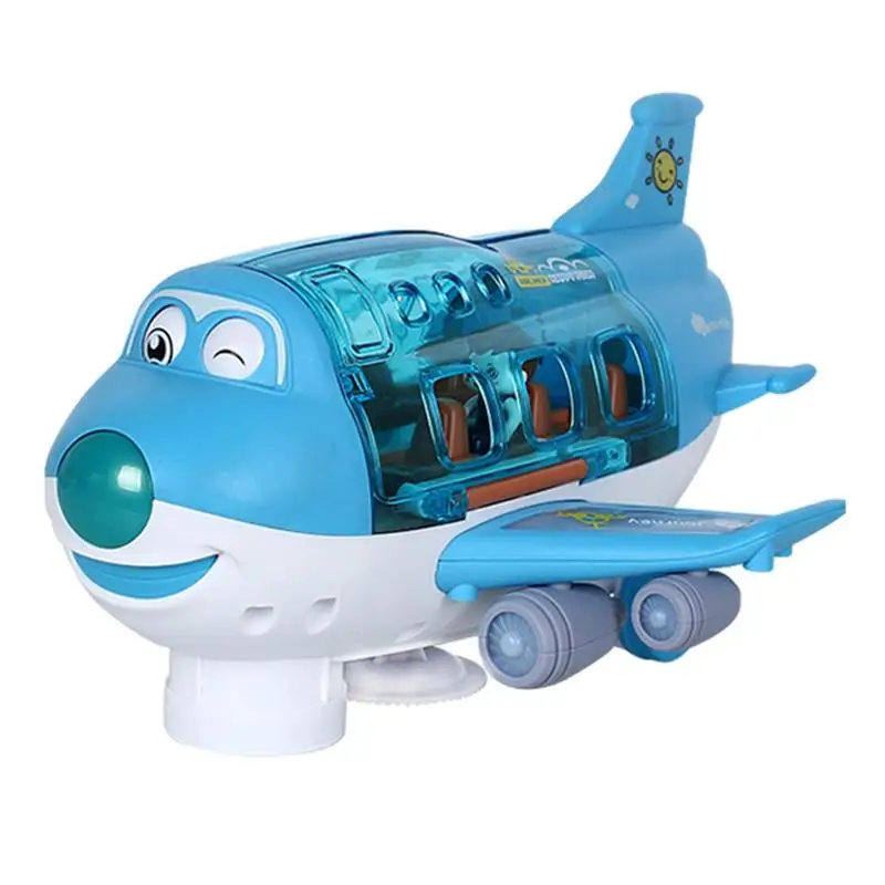 

Rotating Electric Toy Plane Rotating Vehicles Airplane Toy With Lights 360 Rotating Aeroplane Crawling Toy Birthday Gift For