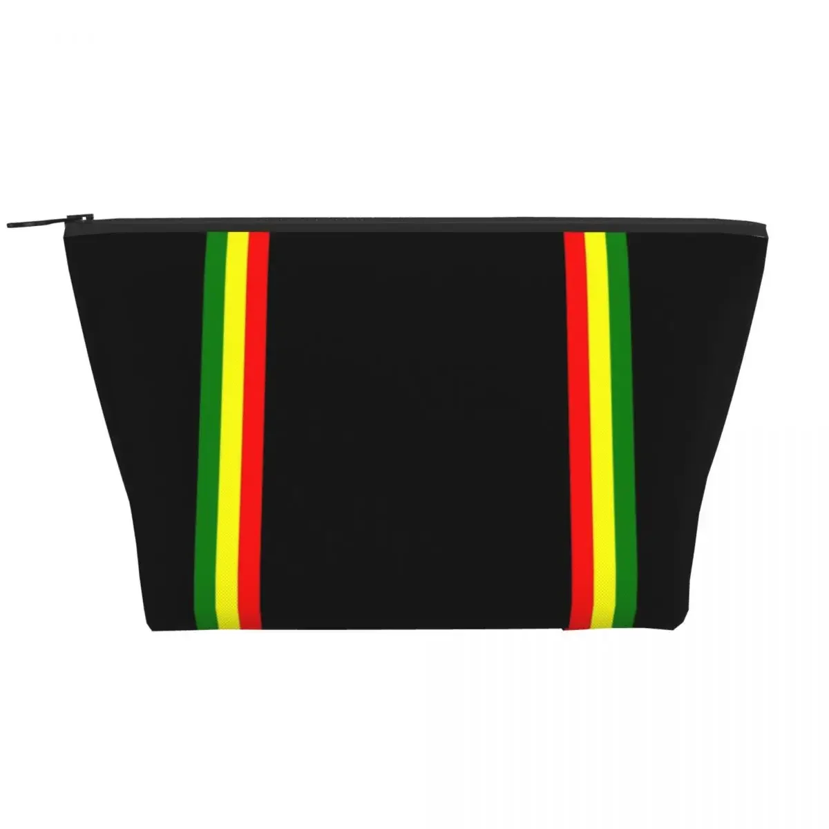 Travel Rasta Stripe Rasta Color Toiletry Bag Portable Makeup Cosmetic Organizer for Women Beauty Storage Dopp Kit Case