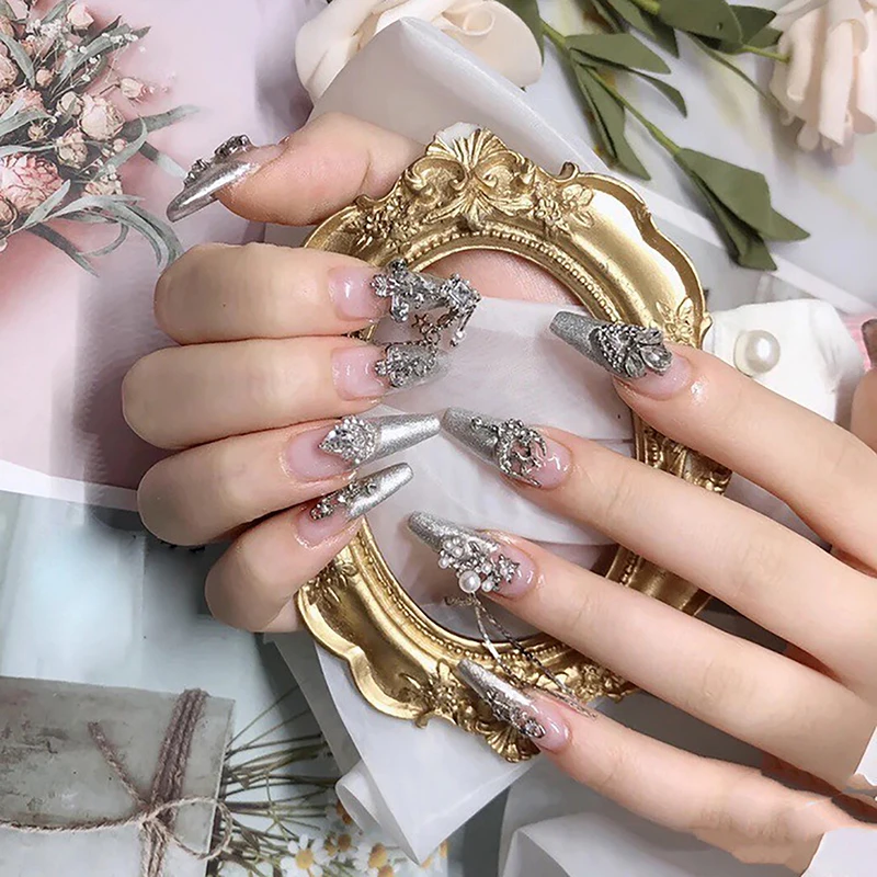 Nail Art Display Photo Frame Filming Props Nail Polish Handheld Decoration Nail Enhancement Photography Background Accessories