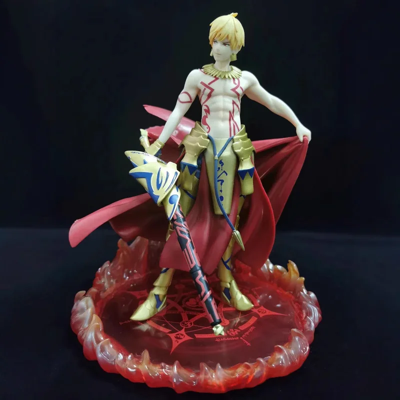 

26 см японское аниме Fate/Grand Order фигурки Gilgamesh ПВХ экшн-фигурка игрушка для взрослых коллекционная модель куклы для детей подарки