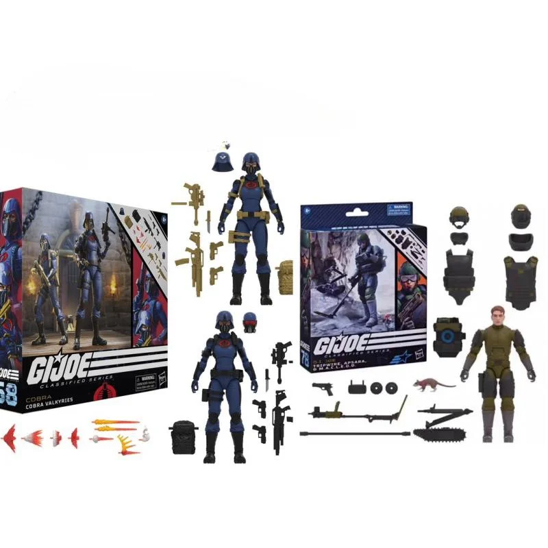 

G.I.JOE 1/12 6inch Action Figure Classified Cobra Valkyries Anime Model For Gift Free Shipping