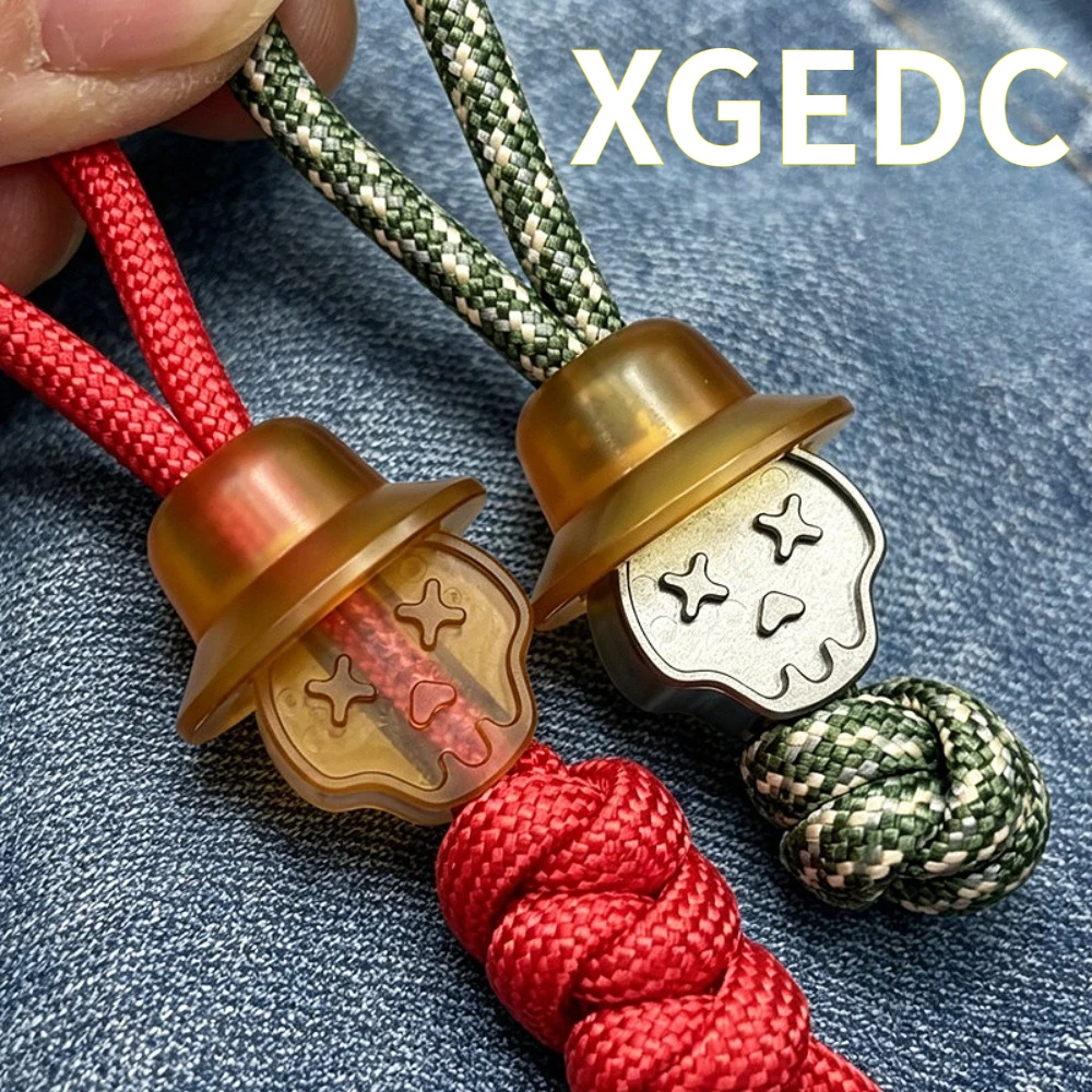 xgedc-starry-skull-pei-colgante-de-aleacion-de-titanio-edc-con-cuerda-y-tarjeta-deslizante-juguete