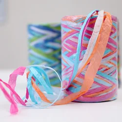 Raffia Yarn Paper Rope 200m Rafia for Knitting Hand-knitted DIY Baking Packaging Scrapbooking Twine Party Craft Crochet Thread