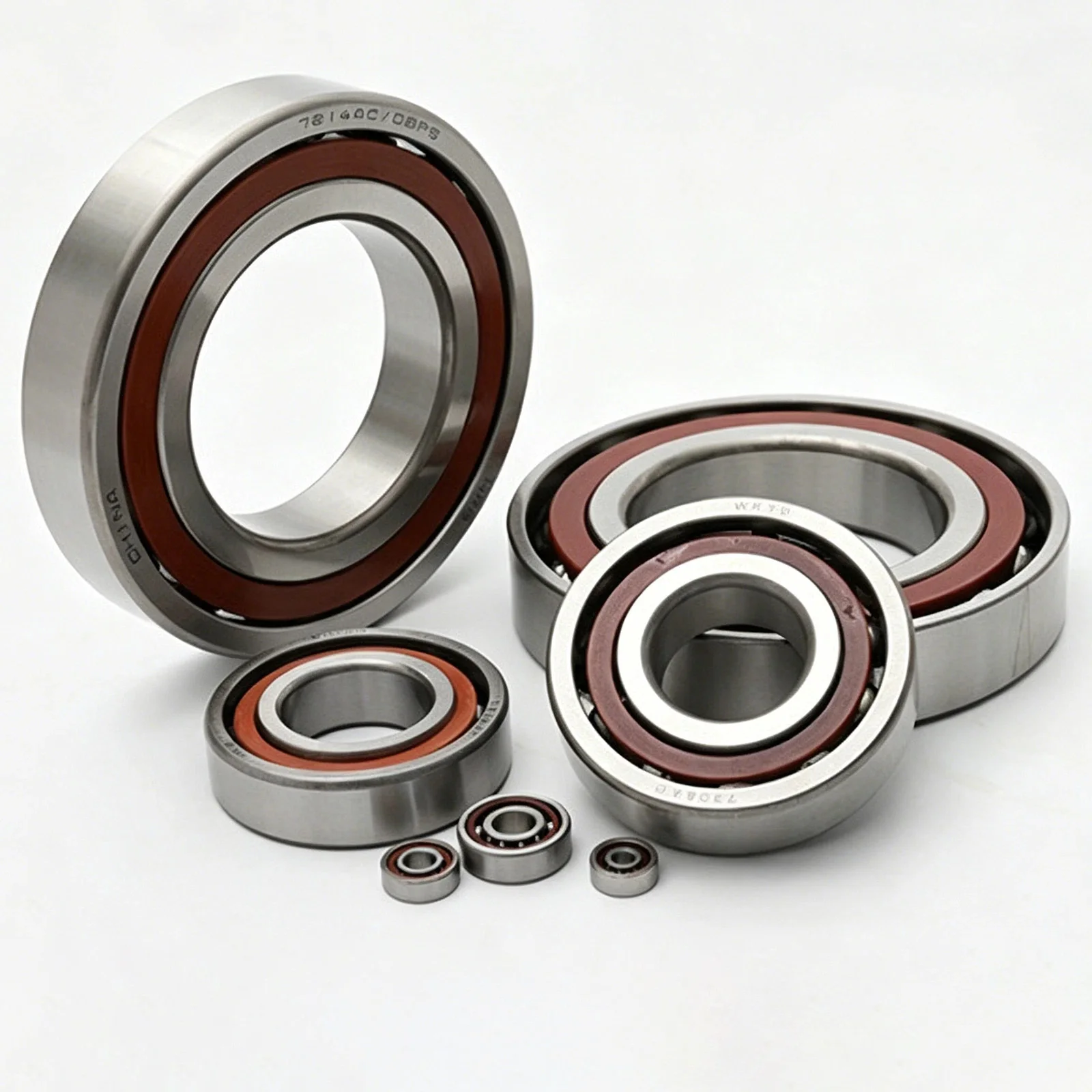1pcs Angular Contact Bearing 7000ac 7001ac 7002ac 7003ac 7004ac 7005ac~708ac High Precision Machine Tool Mating Bearing Steel