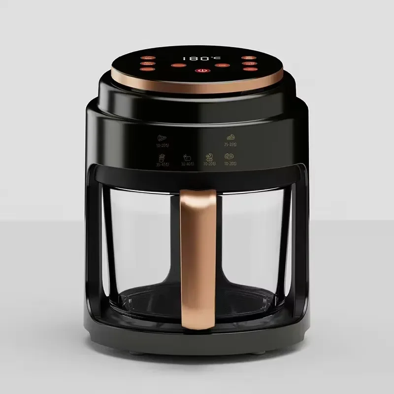 4.5L Digital Touch Screen Air Fryer 1000W Electric Oven with Child Lock for Home Kitchen Cooking Healthy Oil Free Frying