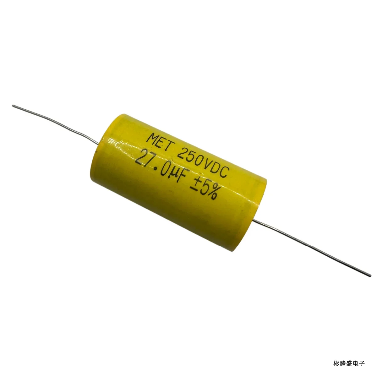 Original New 100% MKP 250V Non-Polar Axial High-Frequency Thin Film Capacitor Frequency Divider Audio 27UF 250VDC (Inductor)