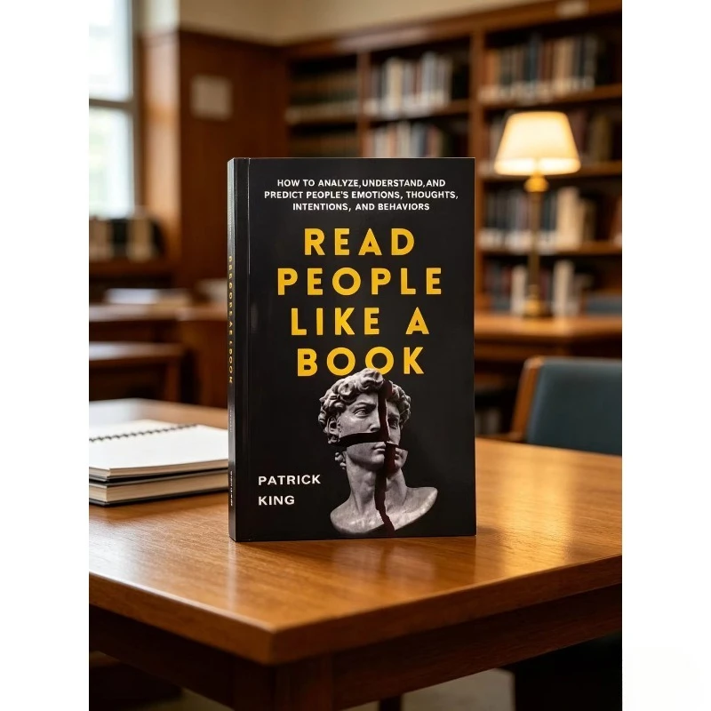 Read People Like a Book English Paperback for Adults, Psychology Book to Analyze Emotions & Body Language, Improve Social Skills