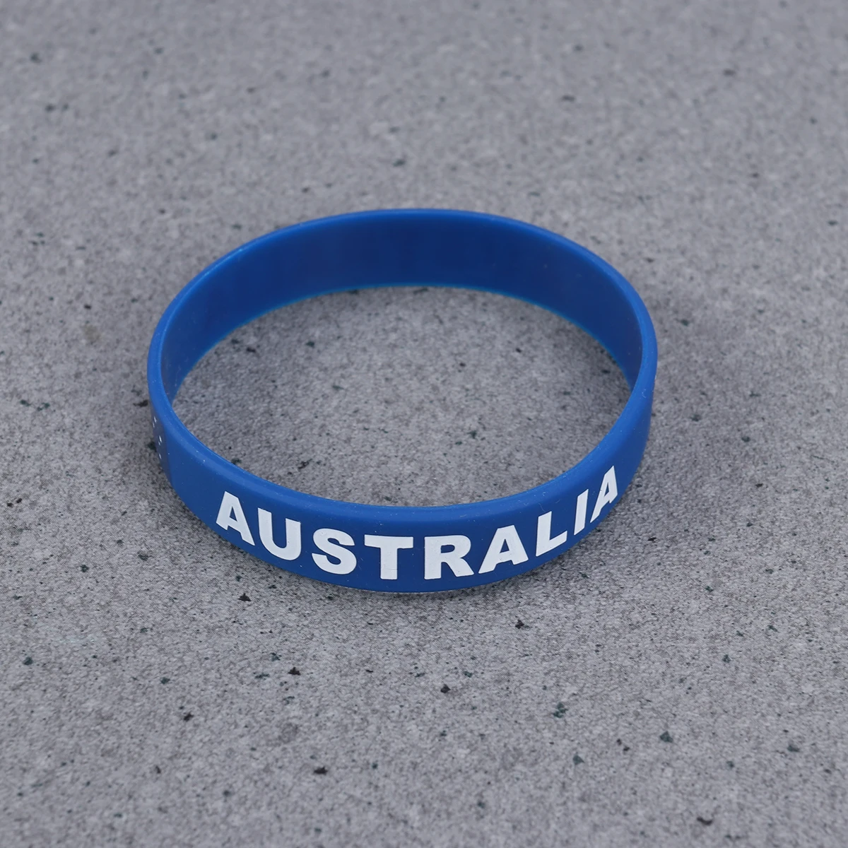 

5 Pcs Sports Silicone Bracelet Football Australian Bracelets Country Wristbands Flag
