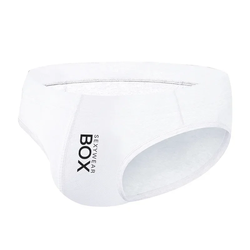 Culotte taille basse pour hommes, sexy, serrée, soie de lait, petit triangle, sac convexe en U, pantalon triangulaire OR6604