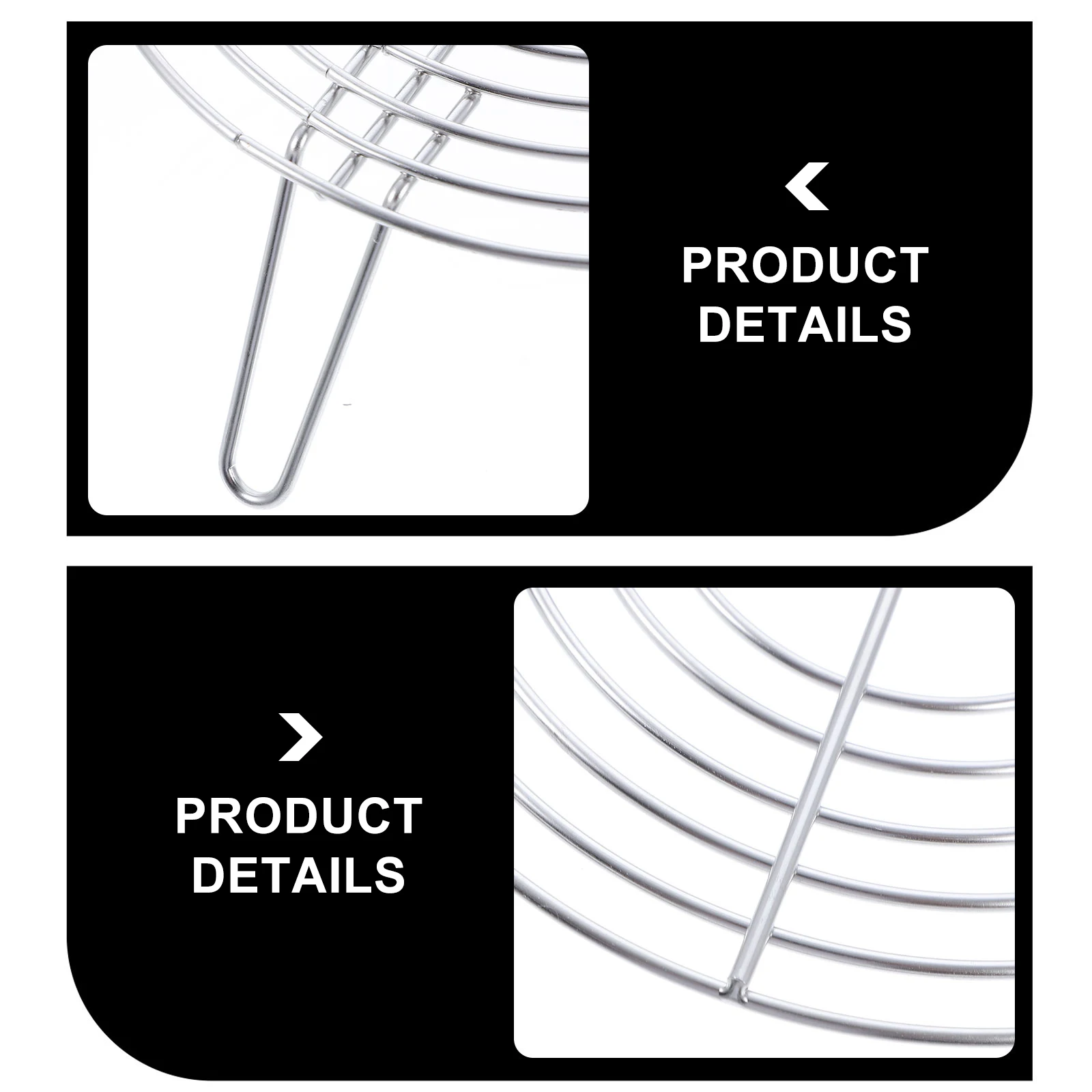 

Round Steaming Rack Kitchen St Stainless Steel Cookware Egg Cooking Cooling Grills 304 Heat Resistant Easy Clean Safe Steam
