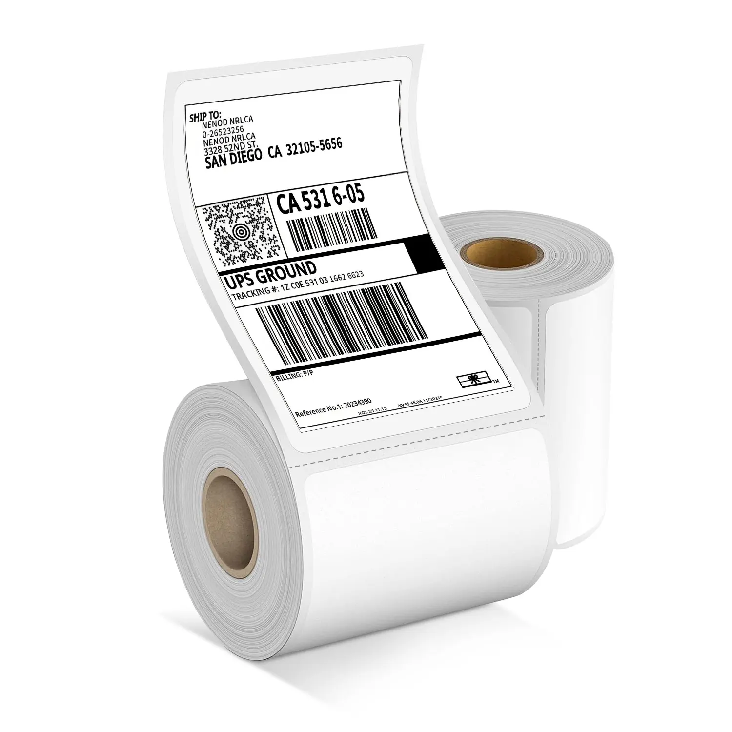 500/350 Sheets 4 inch X 6 inch Thermal Label Paper 100 X 150 mm Self-Adhesive stickers, Suitable for Thermal Shipping Labels DHL