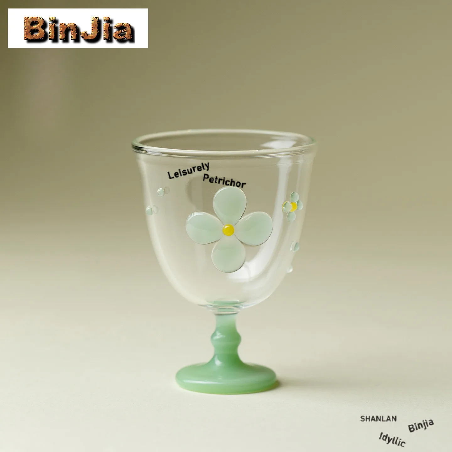 

Стеклянная чайная чашка с высокой ножкой, 55 мл, креативная чайная чаша, кувшин для воды, чайная дегустация, ароматическая чашка, чашки Chazhan Master, чайный набор