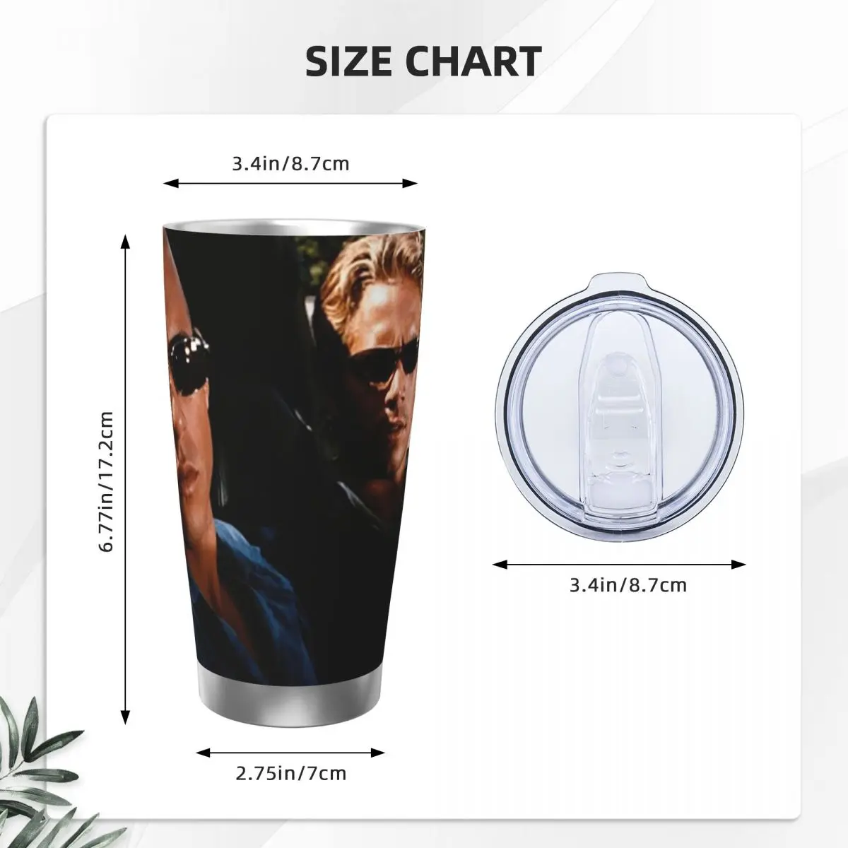 The Fast And The Furious Classic Stainless Steel Tumbler Vacuum Insulated Mug Thermal Cold Bottle Straw With Lid 20oz