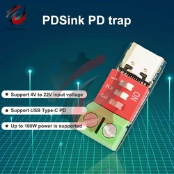 USB Type-C PD Decoy Module PD2.0/3.0 BC Decoy Board Fast Charge USB Type-C to 20V High Speed Charger Power Delivery Boost Module