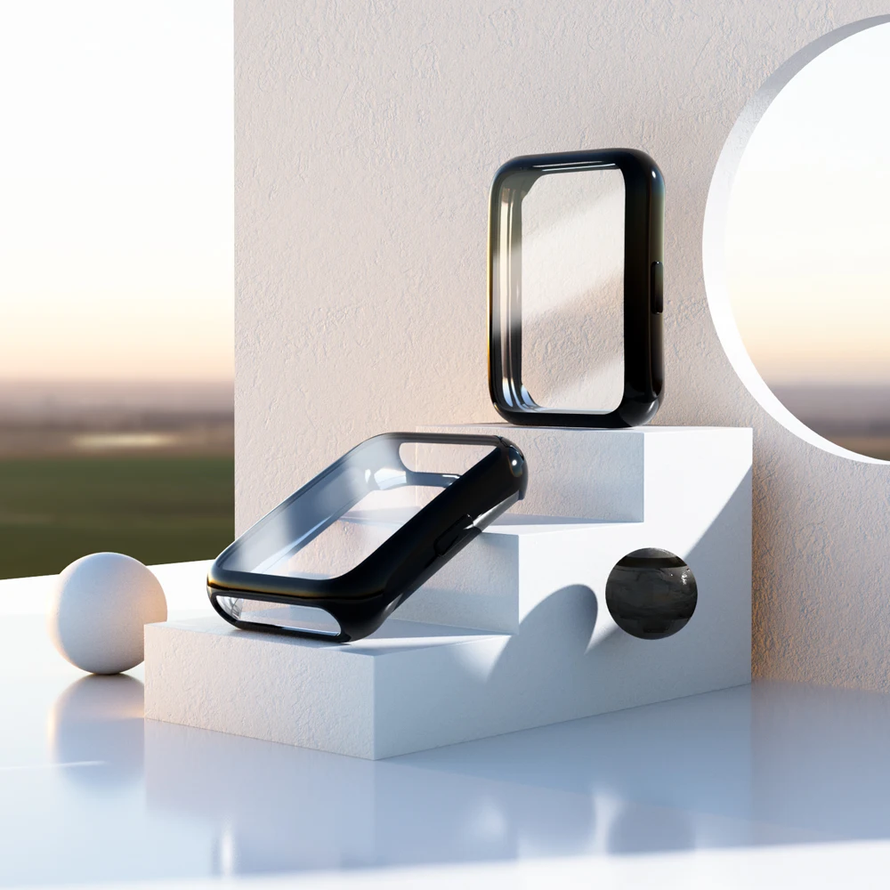 For Huawei Watch Fit 2 Case Plating TPU Protective Shell For Huawei Watch Fit2 All-Around Screen Protector Frame Cover Sleeve