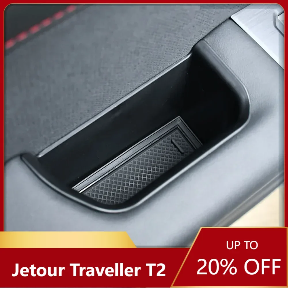 

New！cherryJetour Traveller T2 2023 2024 Jetour T2 Car Door Armrest Storage Box Garnish Cover Storage Box Copilot Organize