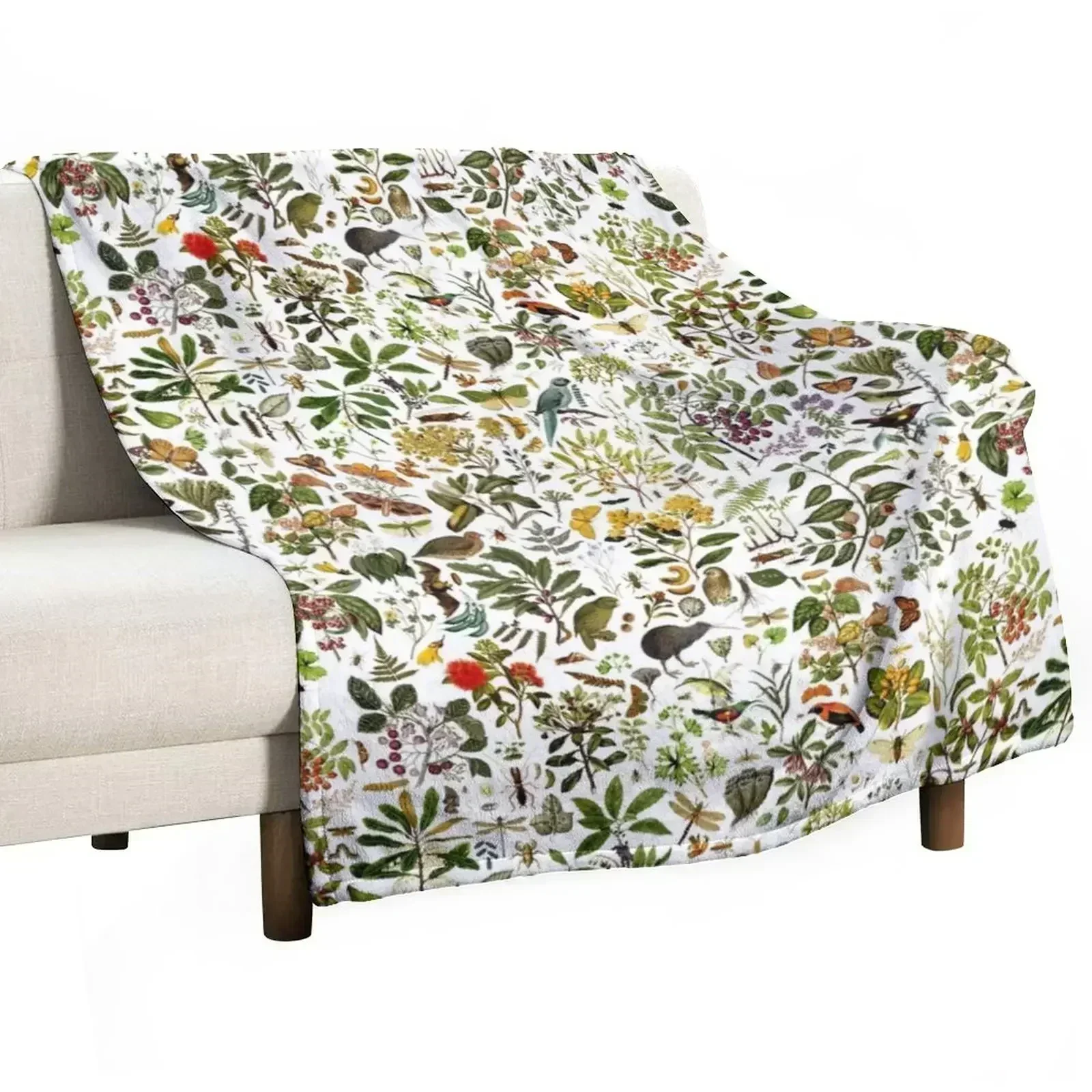 New Zealand Biology Throw Blanket Warm Sleeping Bag sofa bed Comforter blankets ands Shaggy Blankets