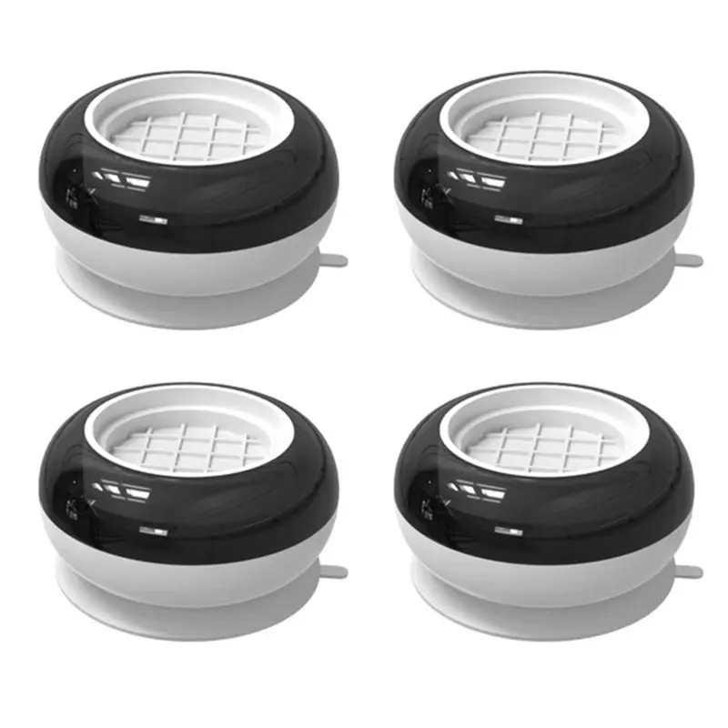 DTEN-Shock-Absorbing, Noise-Reducing, Suction Cup Washing Machine Stand Set 4-Piece Anti-Shift Height-Increasing Feet