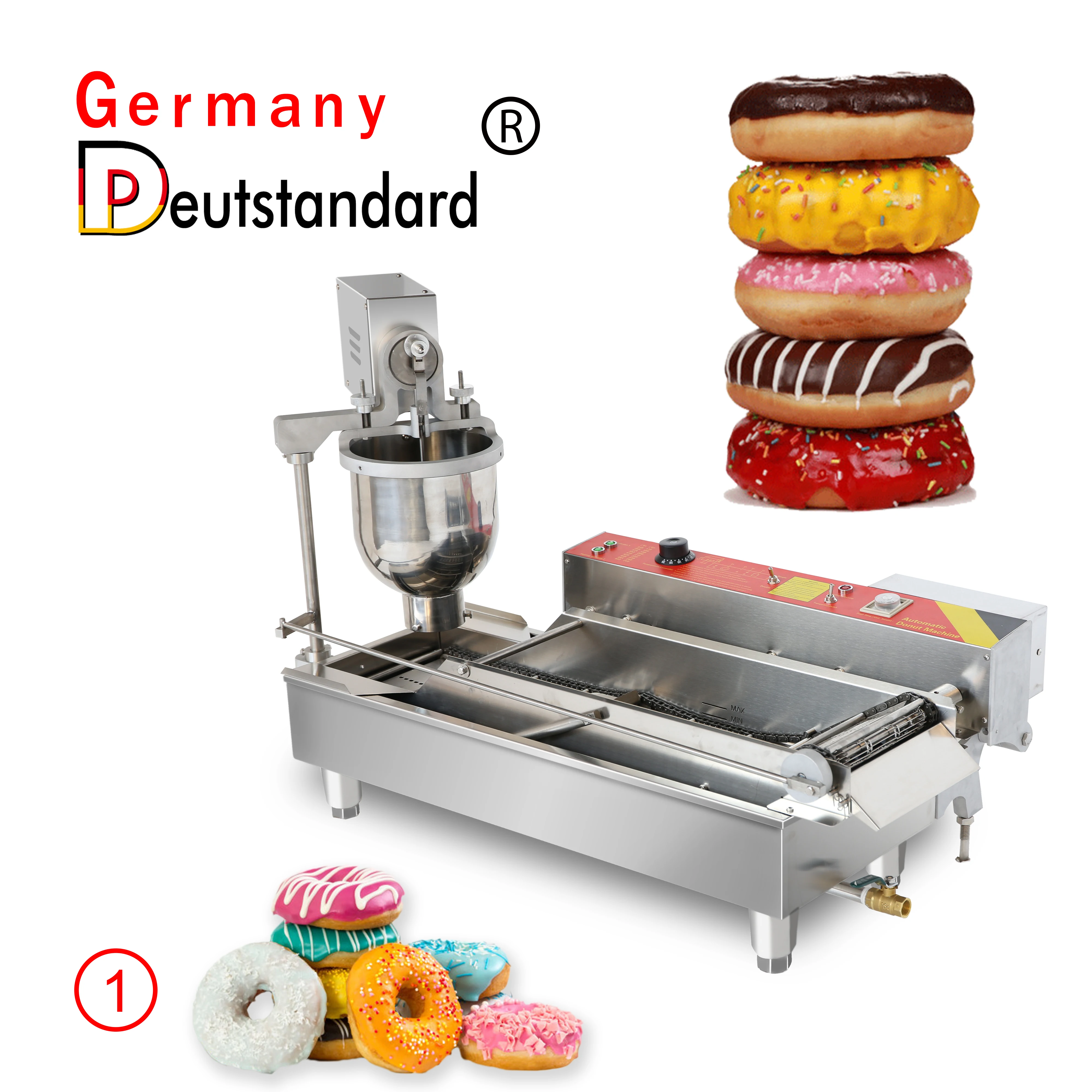 Mini Automatic Commercial Industrial Maker Frying Donut Making Machine With CE