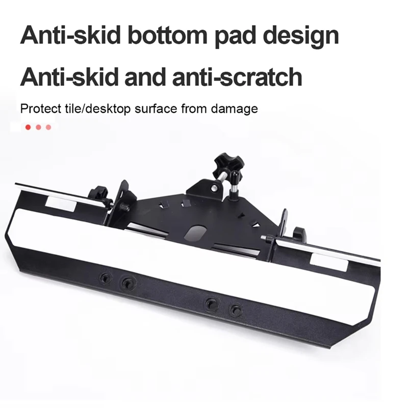 

Angle Grinder Chamfering Tool FourHole Chamfering Bracket 45-Degree Angle Cutting Bracket for Tile Trimmer Grinder B