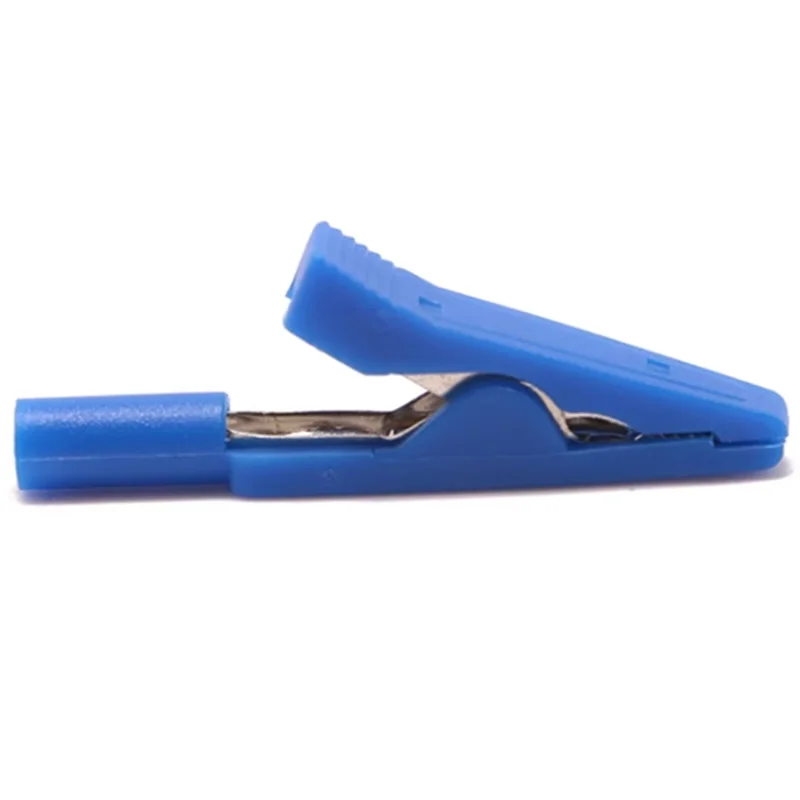 Alligator Clips for Car, Battery Test Lead, Crocodile Clips, Caravan, Van, 10PCs, 2mm, 10A, 43mm