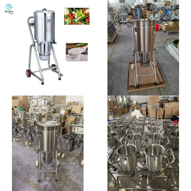 2026 High Performance Commercial Vegetable & Meat Chopper Commercial Food Blender Meat and Vegetable Cutting Machine