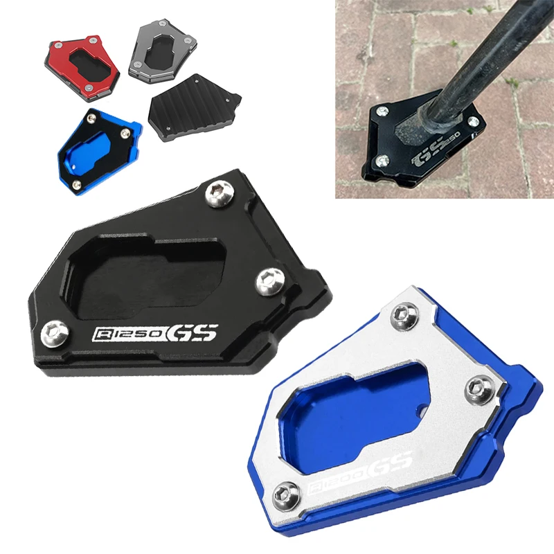 Moto CNC Cavalletto Cavalletto Laterale Ingrandire Estensione Del Piede di Supporto Per BMW R1200GS Adv R1250GS Adventure R1200 GS LC HP