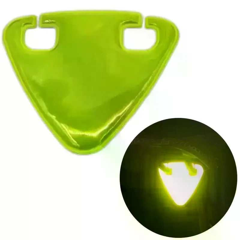10Pcs Tail Light Reflective Warning Bicycle High Brightness Reflective Sticker For Night Riding Mountain Road Bike Equipment