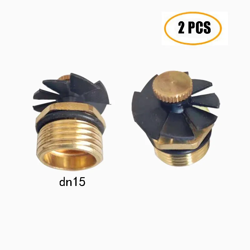 

DN15 Brass rotary micro sprinkler mini nozzle for Garden lawn spraying With rotating blades 2pcs