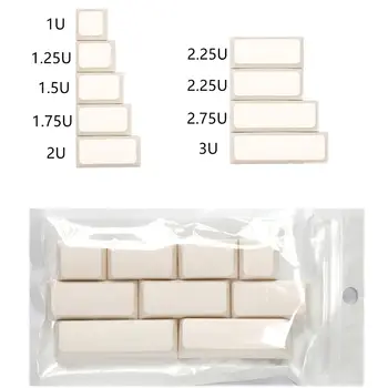 9 kláves/balení PBT Dye Subbed XDA QX Profile krytky kláves 1U 1,25U 1,5U 1,75U 2U 2,25U 2,75U 3U pro zakázkovou klávesnici 8 nejlepší prodej Krytka klávesy Shift 1,75u - №2
