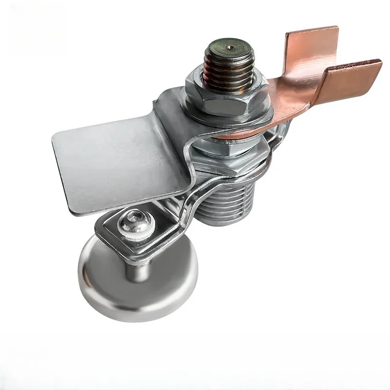ALLSOME Magnetic welding grounder manufacturer magnetic fox plate ground clamp with iron artifact MWGC1-200F3Q