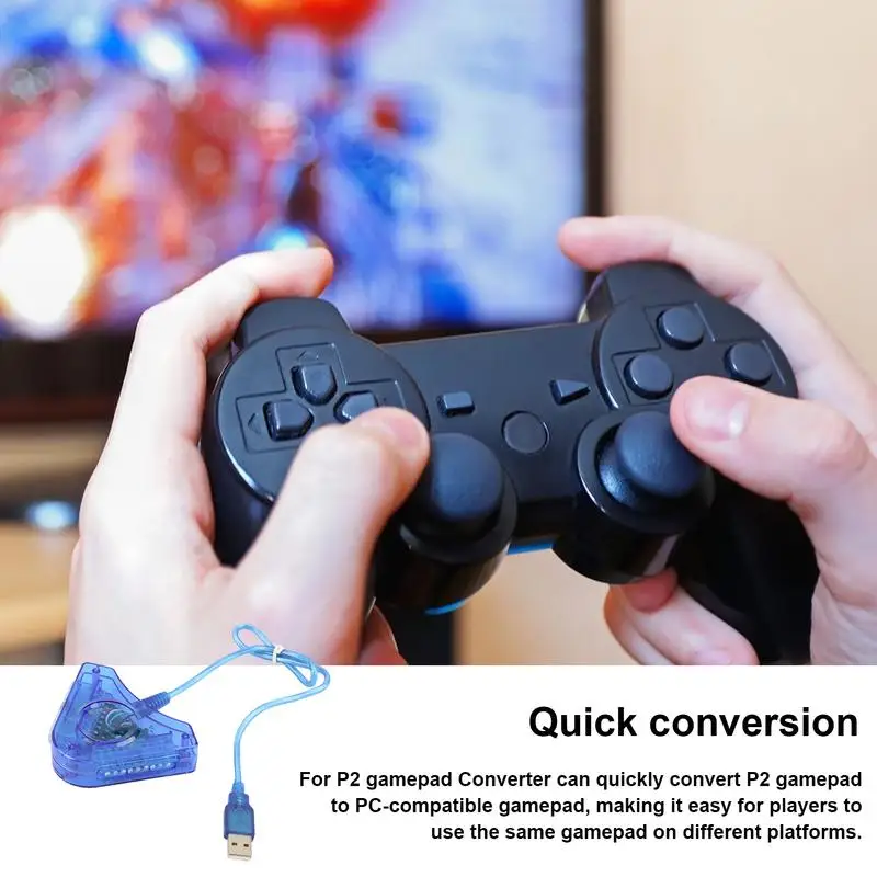 Game Console PC Headset USB Bluetooths  Conversion Adaptor Triangular Video Converter Games Accessories USB Receiver Adapter