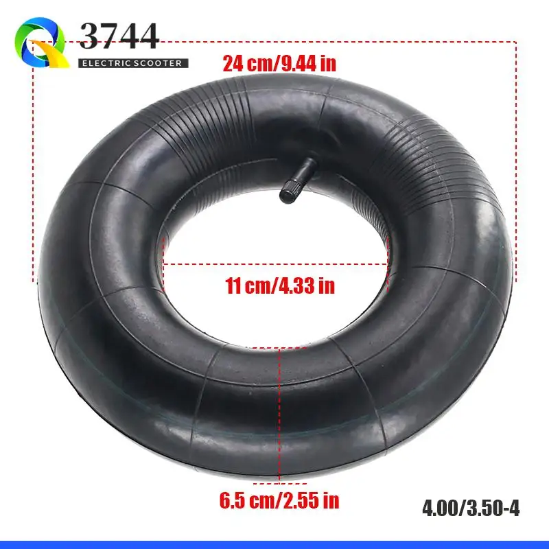 4.00-4 Inner Tube for Wheelbarrow 4.00/3.50-4 3.50-4 for ATV Quad Go Kart 47cc 49cc Scooter Inner Tube