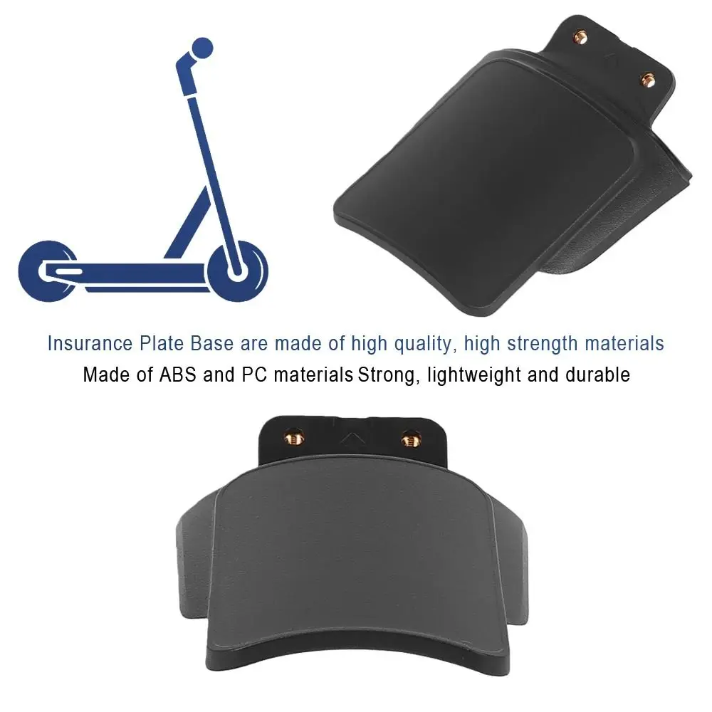 Plastic Insurance Plate Base Base Mount Universal Rear License Holder Easy Installation Shell Structure for Ninebot MAX G3 image 3