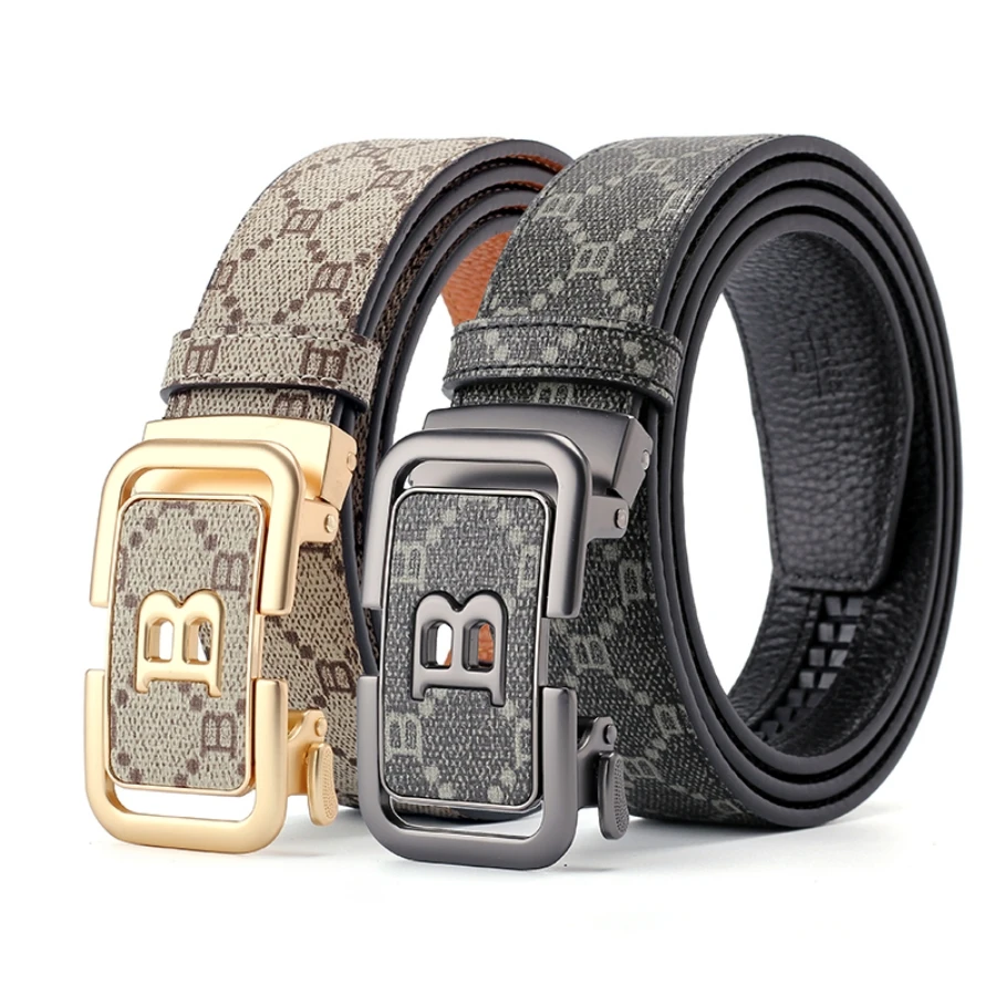 Leather Belt for Men - Bold & Masculine Design - Ideal for Casual & Formal Wear,Adjustable length