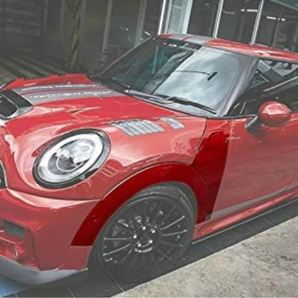 

Sporty FOR Mini F56 Cooper S Carbon Fiber Vented Cooling Fender Pair (USA Warehouse)