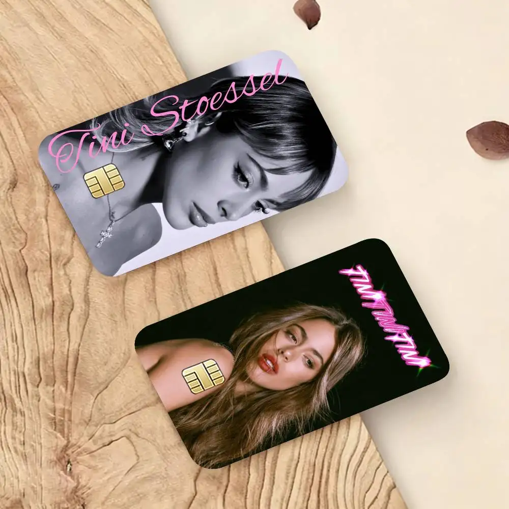 

Tini T-Triple S-Stoessel Credit Card Skin Stickers For VISA Bank Bus Metro Access Card Protective Film Cover Sticker