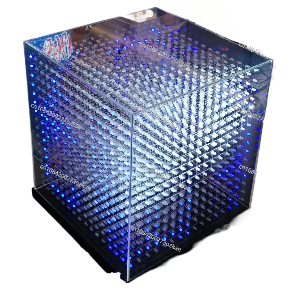 3 D16 Light Cube Kit 16x16x16 Electronic DIY Production Parts STM32 Chip Without Programming