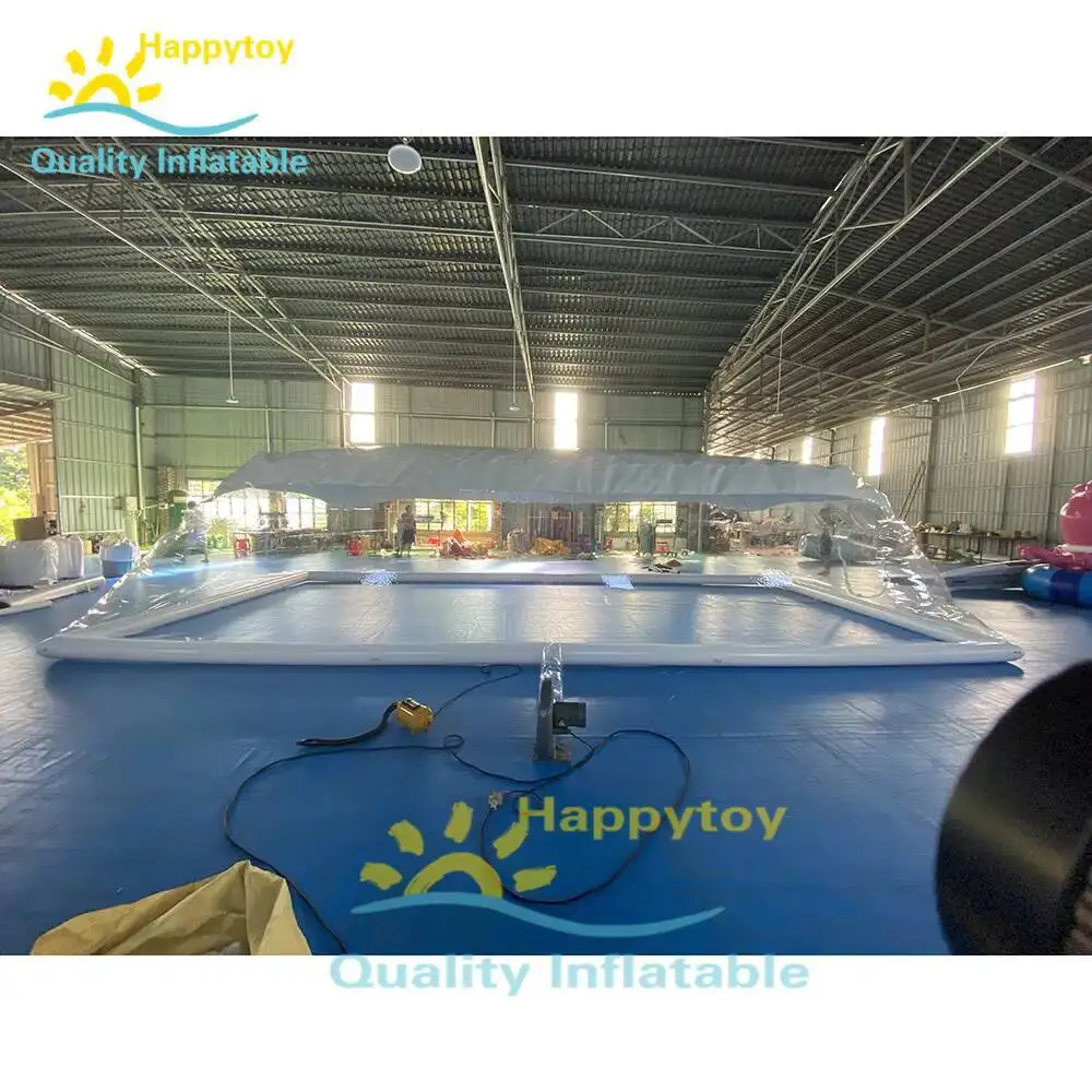 Customized Size Bubble Transparent PVC Inflatable Swimming Pool Dome Cover Tent