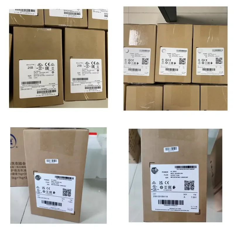 New Sealed 25B-D010N114 525 4kW 5Hp AC Drive 3 Phase