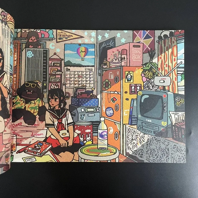Tororo Tororo Artbook Illustration Collection Artist TO Showa Heisei Style Theme Artwork Japanese Version Retro Cute Kawwii