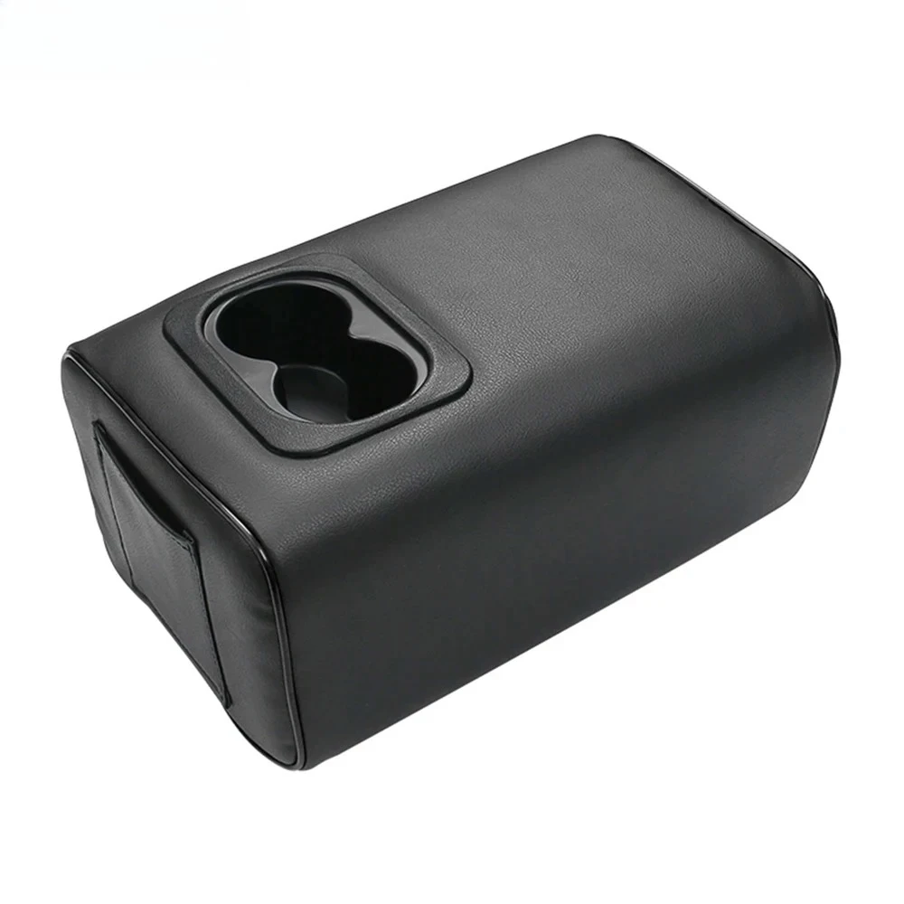 

Universal Car Rear Seat Armrest 2 Row Console Box With Cup Holder Arm Rest Backseat Armrest Console Box For Ford All Cars