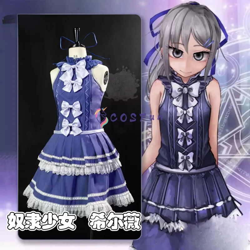 

Teaching Feeling Sylvia Cosplay Costume For Halloween Christmas Carnival Role Play Comic Con Lolita Dress COSFun