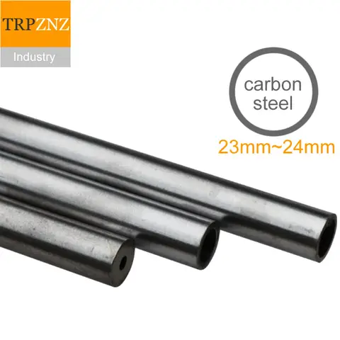Diameter 23mm 24mm ID14mm15mm16mm Round Iron Tube Precision Steel Pipe Thick Wall Bright Inside Custom Cut Fluid Delivery Pipe