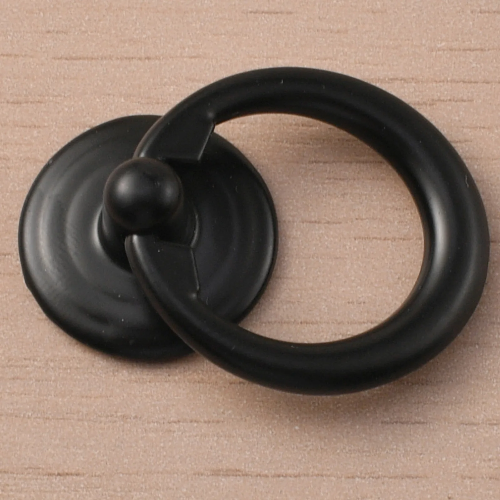 Retro  European bronze drawer ring e single hole pull cabinet door drawer handle