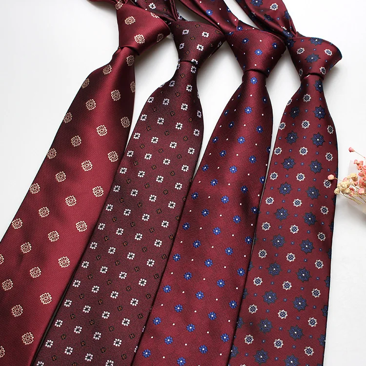 

In stock direct supply 8cm men's formal attire, business groom, best man, wedding tie, can be paired with a gift box