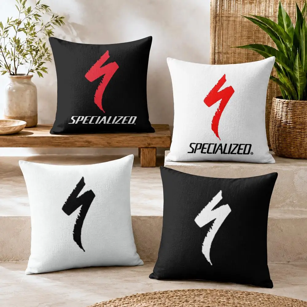Brand S-SpecializedE Cushion Cover Soft Short Plush Double-Sided Printing Home Decor Cozy Sofa Pillow Case Fine Gift