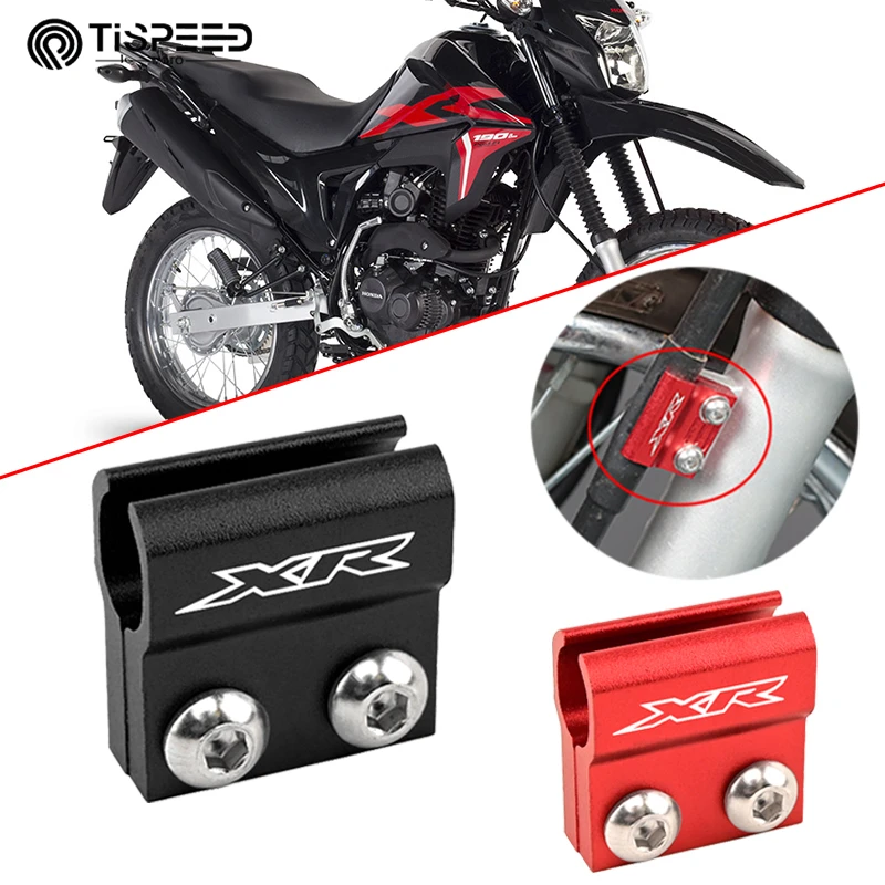 New For HONDA XR650R XR400R XR250R/L XR600R XR 125L 150L 190L 250 400 Motorcycle Front Brake Hose Clamp Holder Clamp Line Clip
