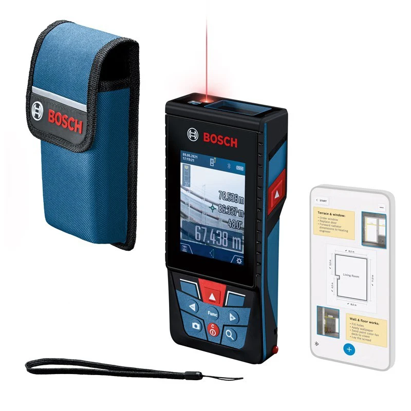 Bosch ليزر Rangefinder GLM30 GLM400 GLM4000 GLM50 GLM100 GLM150 30m/40m/50m/100m/150m شريط قياس ليزر دقيق